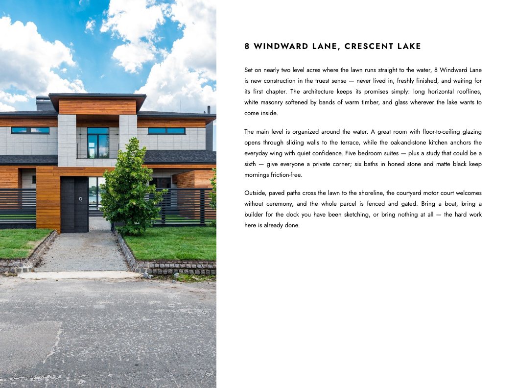 Property book spread